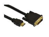 Описание и цена на VCom Cable DVI 24+1 Dual Link M / HDMI M - CG481G-3m