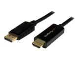  кабели: StarTech DisplayPort 1.2 to HDMI Adapter Cable - 4K - 1 m - Black