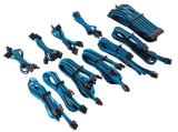 Corsair Individually Sleeved PSU Cables Pro Kit, Blue / Black кабели захранващи ATX Цена и описание.