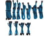 Corsair Individually Sleeved PSU Cables Pro Kit, Blue / Black снимка №2