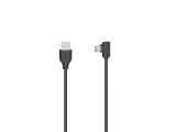  кабели: Hama Cable USB-C Plug - USB A Plug, 90°, 0.75 m, USB 2.0, Black