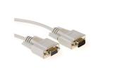  кабели: ACT Cable AK2309, 10m Serial 1:1 connection 9 pin D-sub male - 9 pin D-sub female, White, bulk