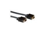  кабели: ACT Cable AK4271, VGA Plug - VGA Plug, 15 m, 15 pin, Black