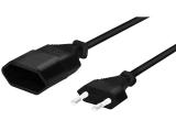 Описание и цена на LogiLink Europlug Power Extension cable - 1 m, Black