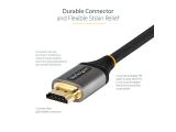 StarTech  10ft (3m) Premium Certified HDMI 2.0 Cable - High Speed Ultra HD 4K 60Hz HDMI Cable with Ethernet снимка №5