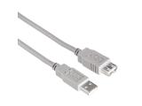 удължители кабели: HAMA USB 2.0 Extension cable, USB-A Socket - USB-A Plug, 1.5 m