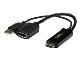 StarTech HDMI 1.4 (M) to DisplayPort 1.2 (F) Video Adapter адаптери видео DisplayPort / HDMI Цена и описание.