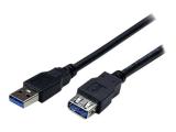 удължители кабели: StarTech USB 3.0 USB-A to USB-A Extension Cable - M/F - 2 m