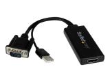 StarTech VGA to HDMI Adapter with USB Audio & Power - 1080p адаптери видео HDMI / VGA Цена и описание.