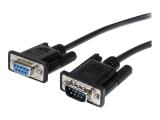 StarTech RS232 Serial Extension Cable 3m, MXT1003MBK кабели serial port cable RS-232 Цена и описание.
