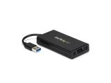 StarTech USB 3.0 to DisplayPort Adapter - DisplayLink Certified - 4K 30Hz адаптери видео USB-A / DisplayPort Цена и описание.