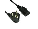 VCom IEC C13 to Schuko Power Cord 3 m, CE021-3m0.75mm2 кабели захранващи IEC C13 / шуко Цена и описание.