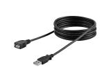 StarTech 1,8m Black USB 2.0 Extension Cable A to A - M/F, USBEXTAA6BK снимка №2