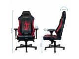 Noblechairs Gaming Chair HERO - Black, DOOM Edition снимка №6
