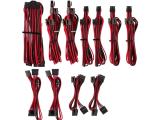 Corsair Premium Individually Sleeved PSU Cables Pro Kit Type 4 Gen 4, Red/Black снимка №2