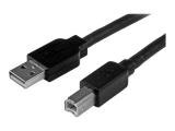  кабели: StarTech USB-A to USB-B Cable, USB 2.0, Black, 15m