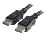 кабели: StarTech DisplayPort 1.2 Cable with Latches - 4096 x 2160 @ 60 Hz - M/M - 3 m