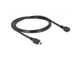 Нови модели и предложения за удължители кабели: DeLock Cable USB 2.0 mini-B Extension male/female 1m