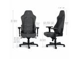 noblechairs HERO TX Fabric, Grey снимка №6 noblechairs HERO TX Fabric, Grey снимка №6
