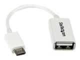 StarTech Micro USB-B to USB-A - OTG - USB 2.0 - M/F - 12.7 cm адаптери USB USB-A / micro USB-B Цена и описание.