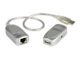 Aten USB Cat 5 Extender (up to 60m), UCE60 адаптери мрежов USB / RJ45 Цена и описание.
