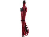 за PSU кабели: Corsair Premium individually sleeved EPS12V cable 75cm, Black/Red