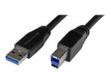  кабели: StarTech USB-A to USB-B Cable, USB 3.0, Black, 5m,
