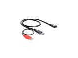 Описание и цена на DeLock USB 3.0 Type-A to Micro USB-B 0.8m, DELOCK-82909