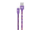  кабели: TELLUR Graffiti USB-A to USB-C Cable 1m, TLL155641