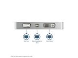 StarTech USB C Multiport Video Adapter with HDMI, VGA, Mini DisplayPort or DVI снимка №3