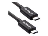  кабели: StarTech 20Gbps Thunderbolt 3 USB-C Cable 2m, TBLT3MM2M