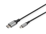 Digitus Mini DisplayPort to DisplayPort 1.4 Cable M/M 2m, DB-340106-020-S кабели видео Mini DisplayPort / DisplayPort Цена и описание.