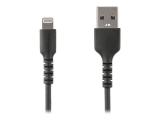  кабели: StarTech USB-A to Lightning Cable 1m, RUSBLTMM1MB