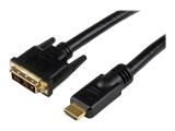 StarTech High Speed HDMI to DVI-D Video cable 3m, HDDVIMM3M кабели видео HDMI / DVI-D Цена и описание.