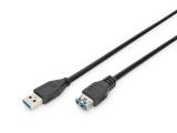 удължители кабели: Digitus USB-A extension cable 1.8m, AK-300203-018-S