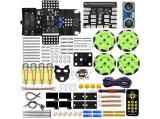 KEYESTUDIO 4WD Mecanum Robot Car V2.0 DIY Smart Kit For Micro bit Kit снимка №4 KEYESTUDIO 4WD Mecanum Robot Car V2.0 DIY Smart Kit For Micro bit Kit снимка №4