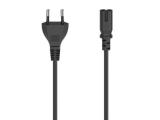 HAMA Euro-plug Захранващ кабел, 2pin, 0.75m кабели захранващи IEC C7 / Europlug Цена и описание.