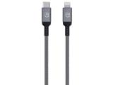  кабели: Meliconi USB-C to Lightning Cable 3.0A 1m