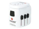  адаптери: SKROSS PRO Light 4 x USB-A Adapter, 1.302471, World, Бял