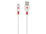 кабели: SKROSS USB-A 2.0 to Lightning Cable 1.2m, White