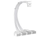 1stPlayer Custom Sleeved 4 x PCIe 8-pin to 12VHPWR Modding Cable, White снимка №2