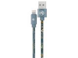  кабели: TELLUR Graffiti USB-A to Lightning Cable 1m, Blue