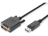 Описание и цена на Digitus DisplayPort to DVI-D Adapter Cable 3m AK-340301-030-S