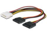 сплитер кабели: Digitus Molex to 2x SATA Internal power supply cable 0.2m
