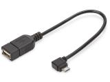  адаптери: Digitus Micro USB-B to USB-A OTG Adapter AK-300313-002-S