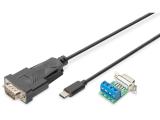  кабели: Digitus USB-C to Serial Port Cable 1m DA-70168