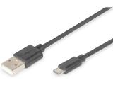  кабели: Digitus USB 2.0 Type-A to Micro USB-B 1m DB-300127-010-S
