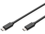  кабели: Digitus USB 2.0 Type-C Cable 1m DB-300138-010-S