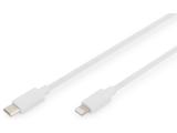  кабели: Digitus Lightning to USB-C cable 2m DB-600109-020-W