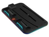  гейминг аксесоари: Canyon CS-5, PS5 Charger stand with RGB light, Black